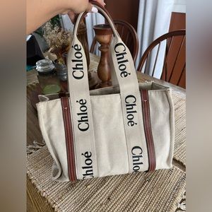 Chloe medium woody tote
